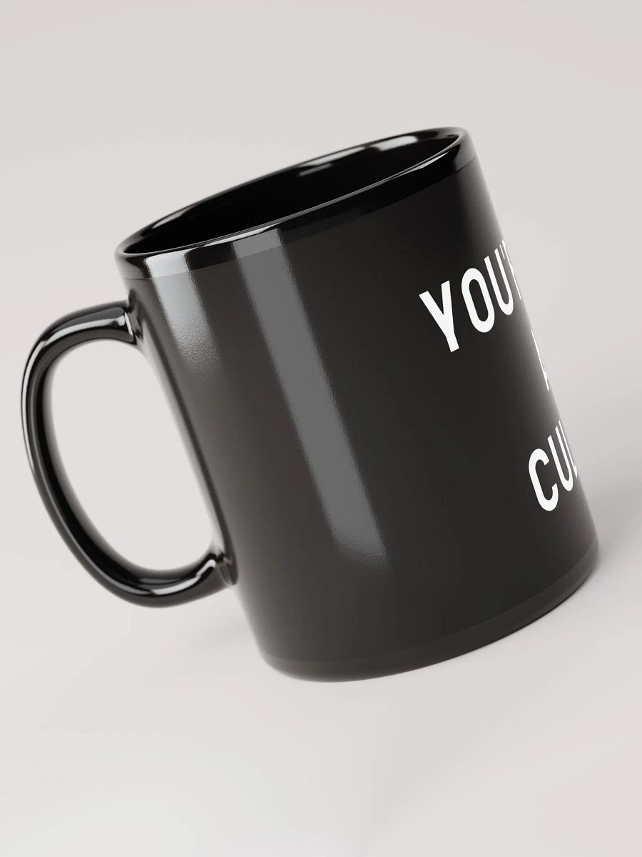 Pris- You're In A Cult - Black Glossy Mug product image (3)