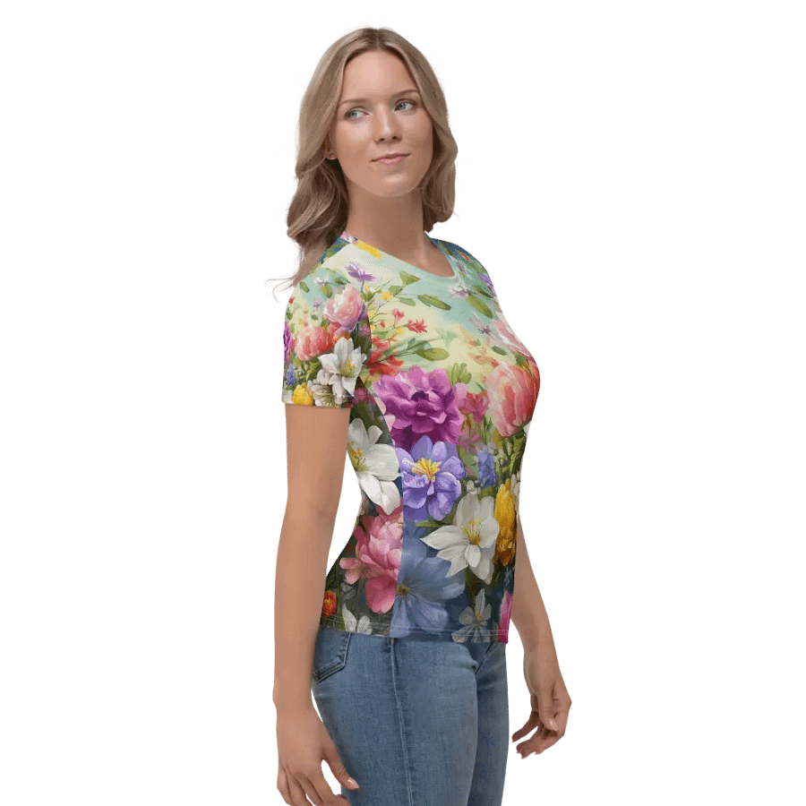 Spring Floral Tshirt for Women product image (8)