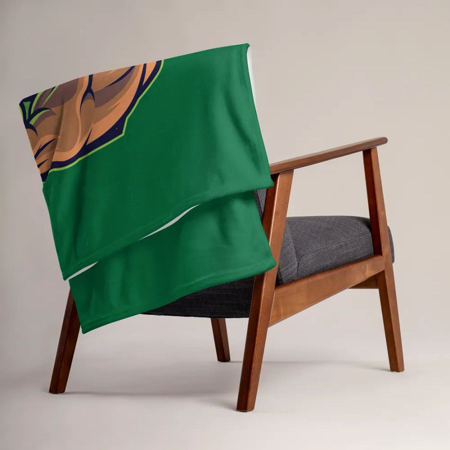 Lone Wolf Throw Blanket product image (4)