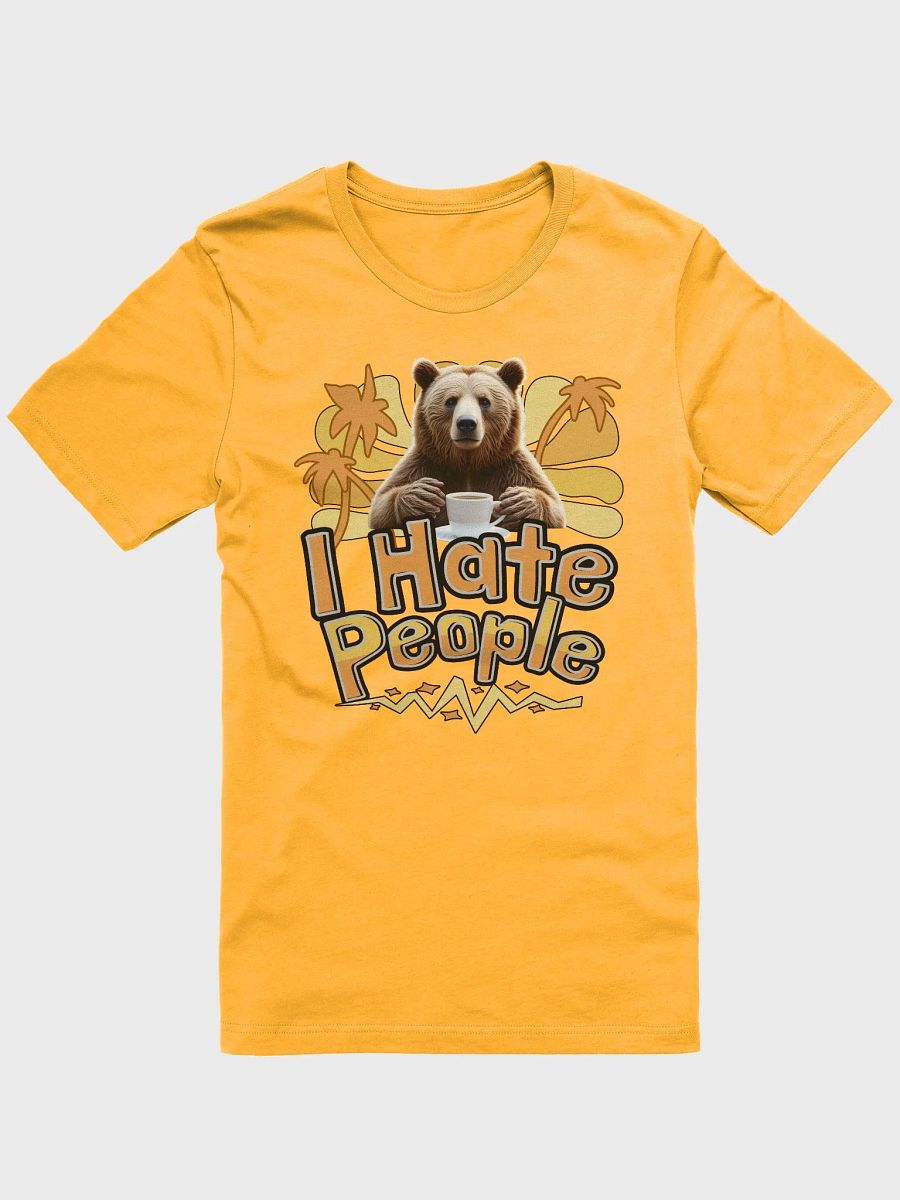 I Hate People Bearly Social T-Shirt product image (13)