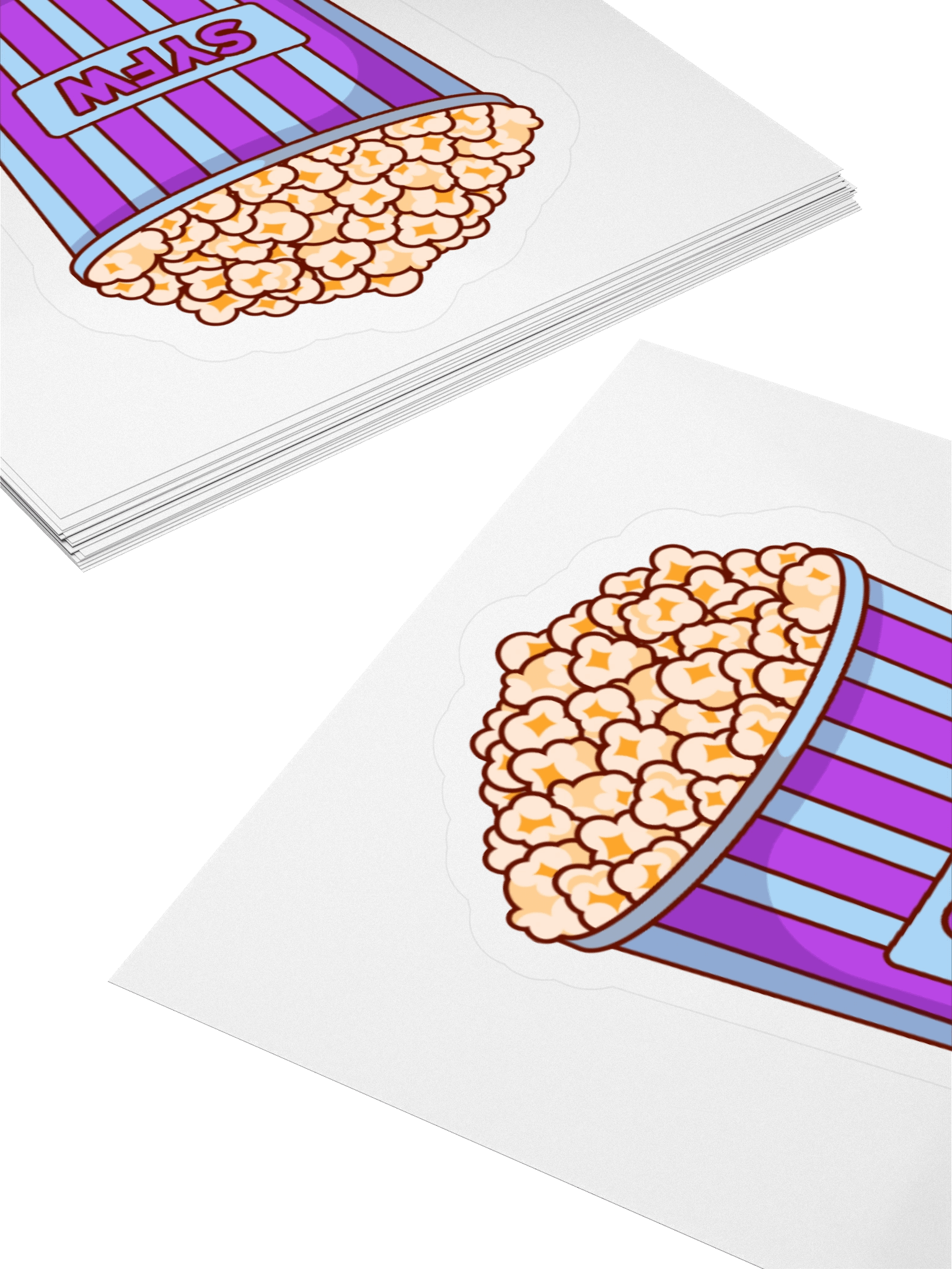 SYFW Popcorn Bucket Sticker product image (4)