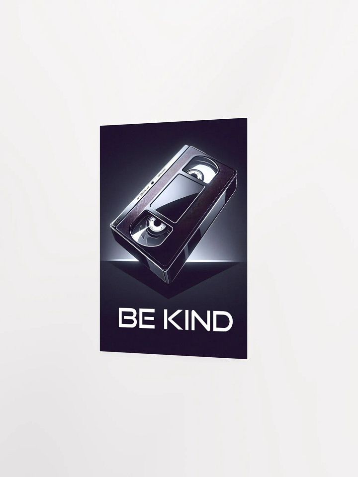 Retro VHS Tape Be Kind Poster product image (2)
