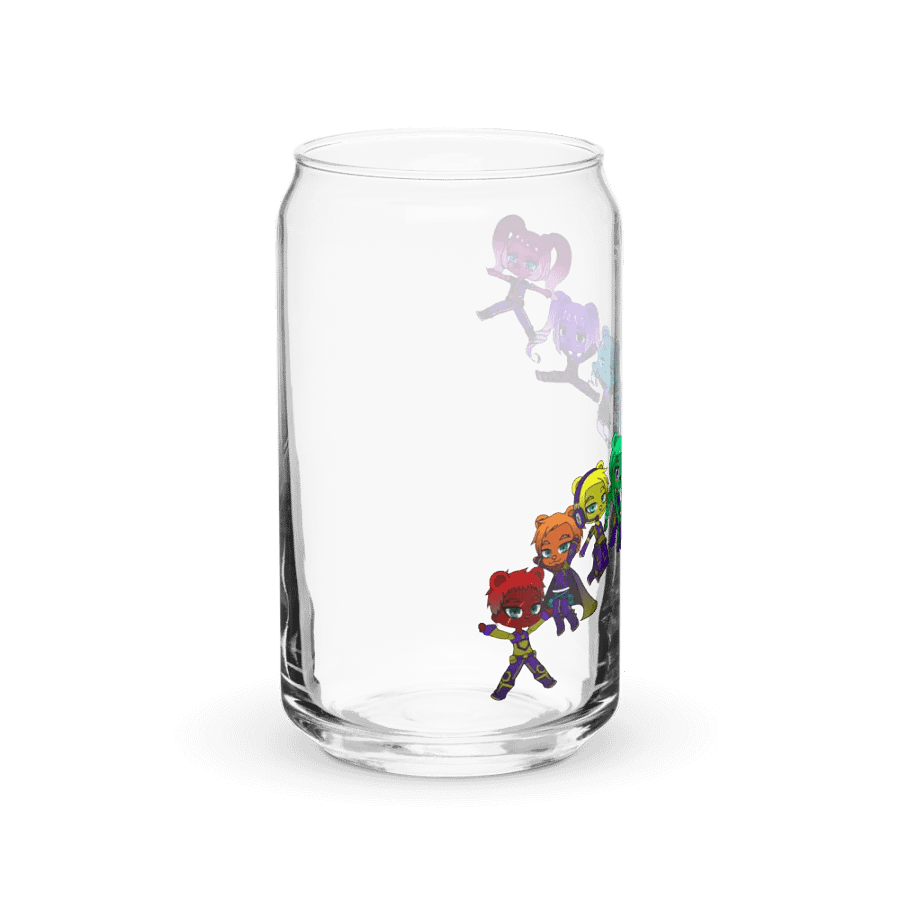 Shadow Bears (Leap of Happiness) can-shaped glass product image (10)