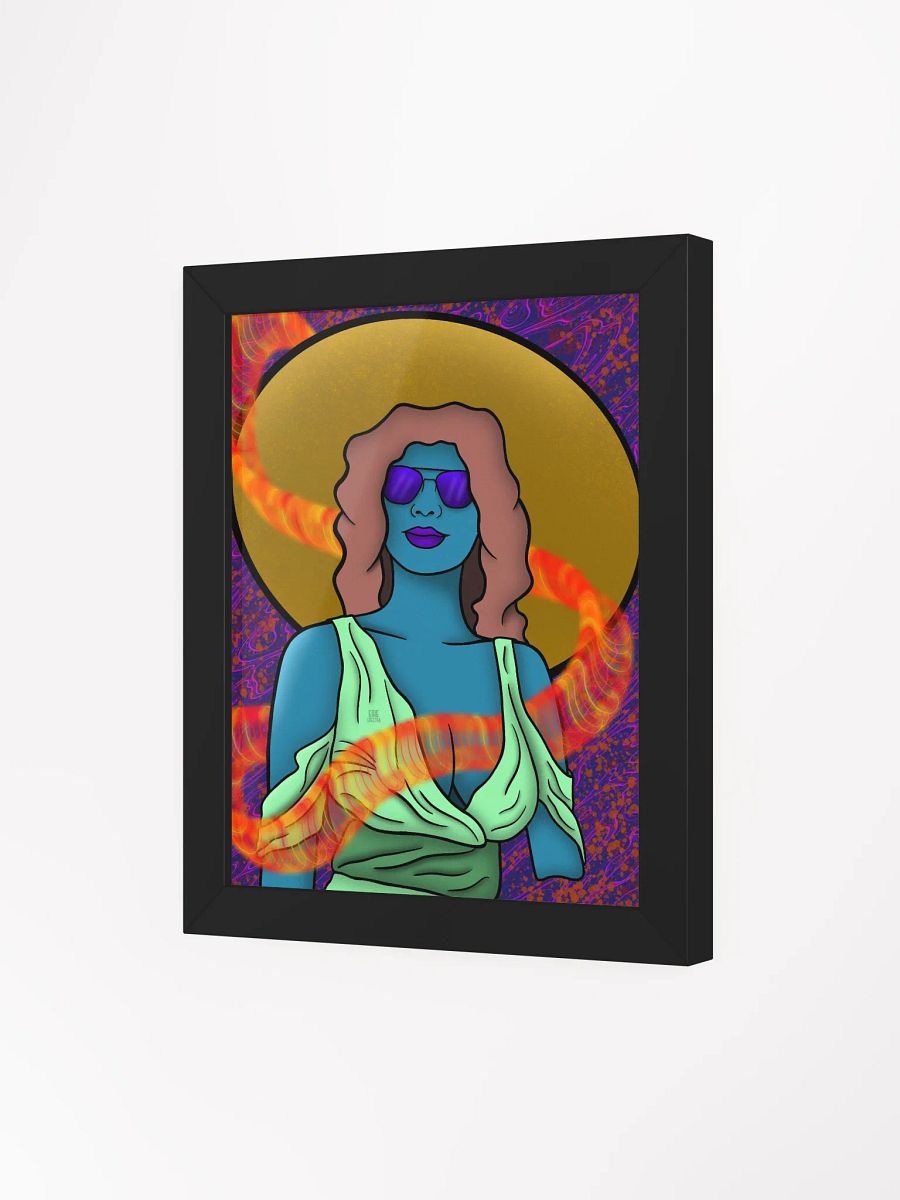 Summer Lilly framed poster product image (3)