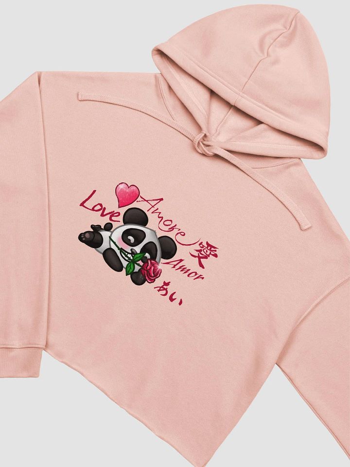 Love Languages Crop Hoodie product image (2)