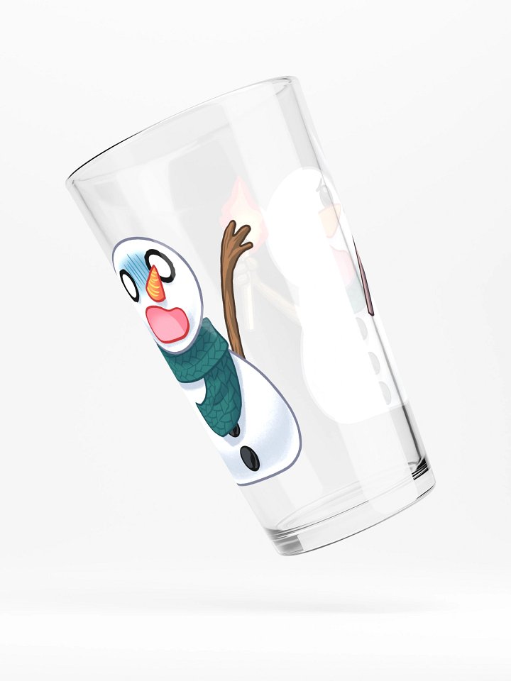 Panic & Riot Snowmen Glass product image (2)
