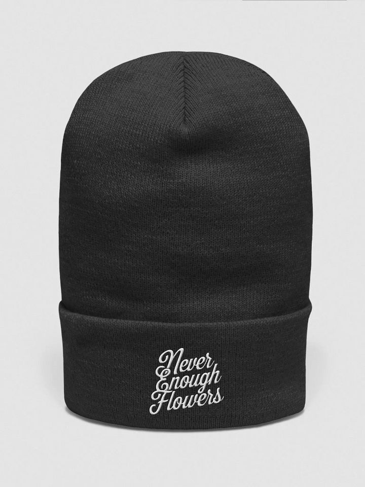 Never Enough Flowers Beanie product image (1)
