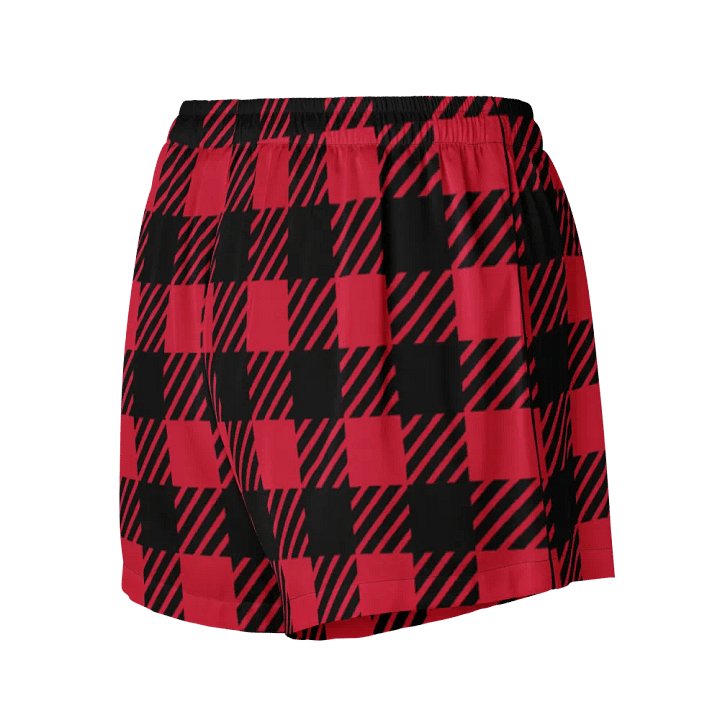 Cozy Checkered Dreams Women's Shorts product image (2)