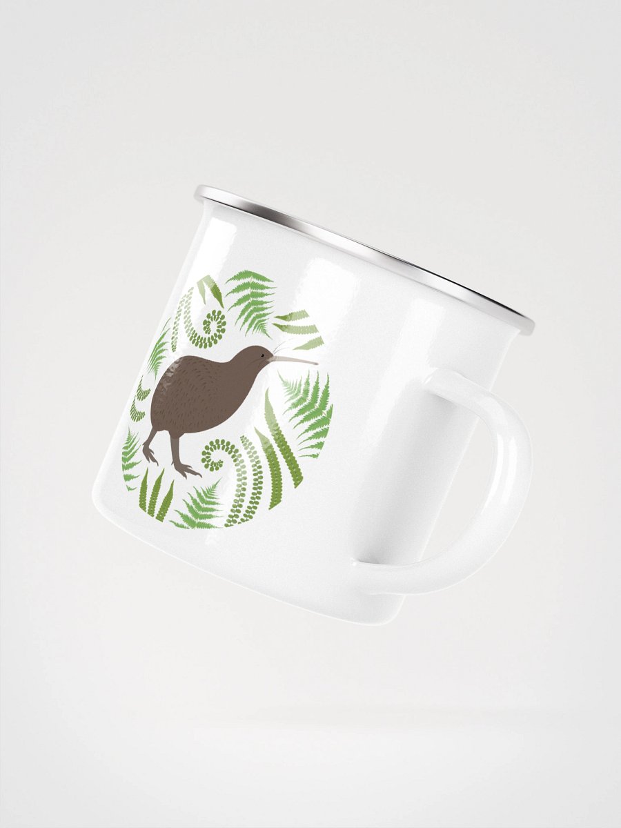 Kiwi and Fern Enamel Mug product image (3)