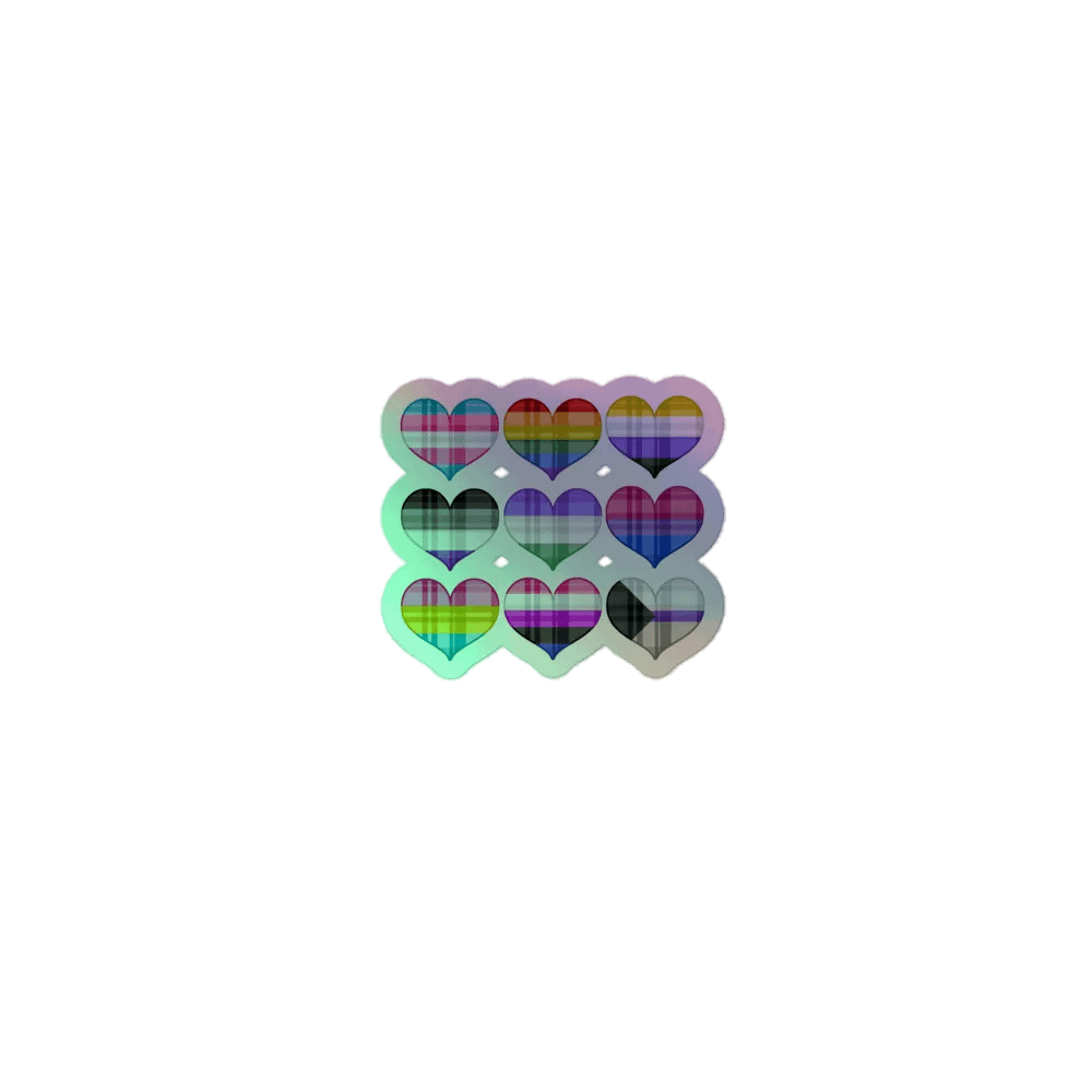 All The Hearts Sticker product image (1)