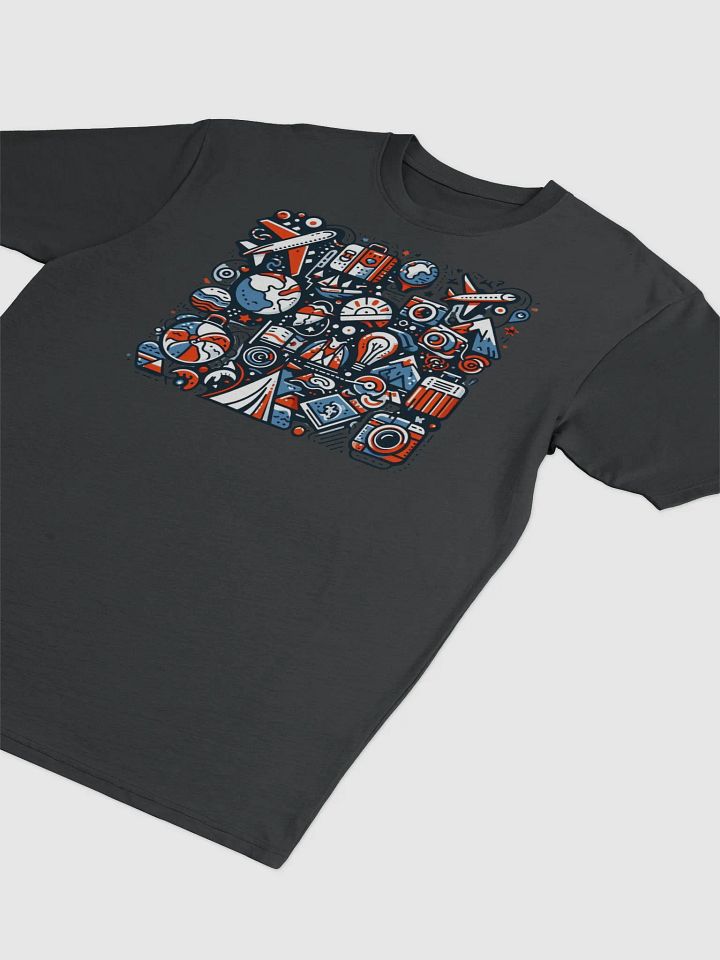 Cotton Heritage Men's Premium Heavyweight Tee | AI Design about travel product image (1)