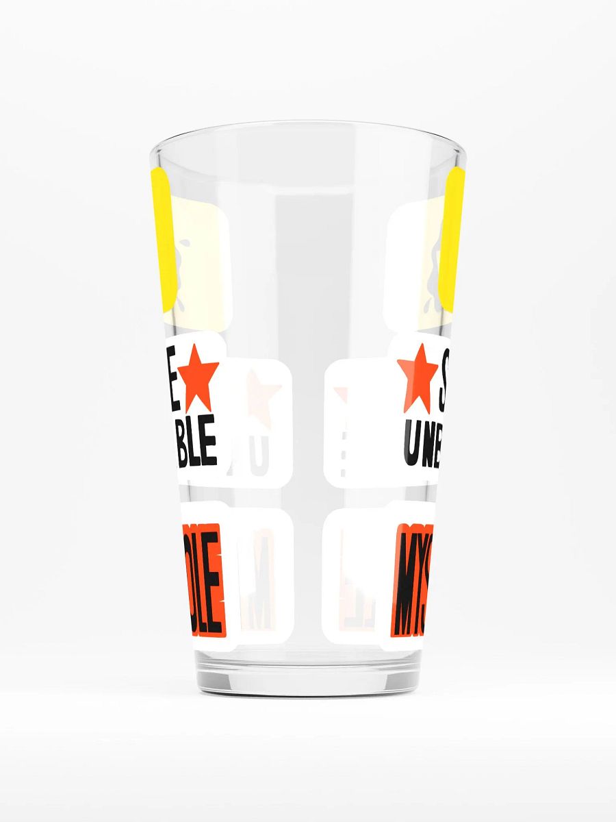 Wow! Mystery Hole pint glass product image (2)