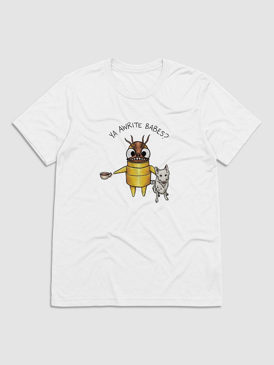 Taibhse Cereza Bella-Canvas Tri Blend Tee - White product image (1)