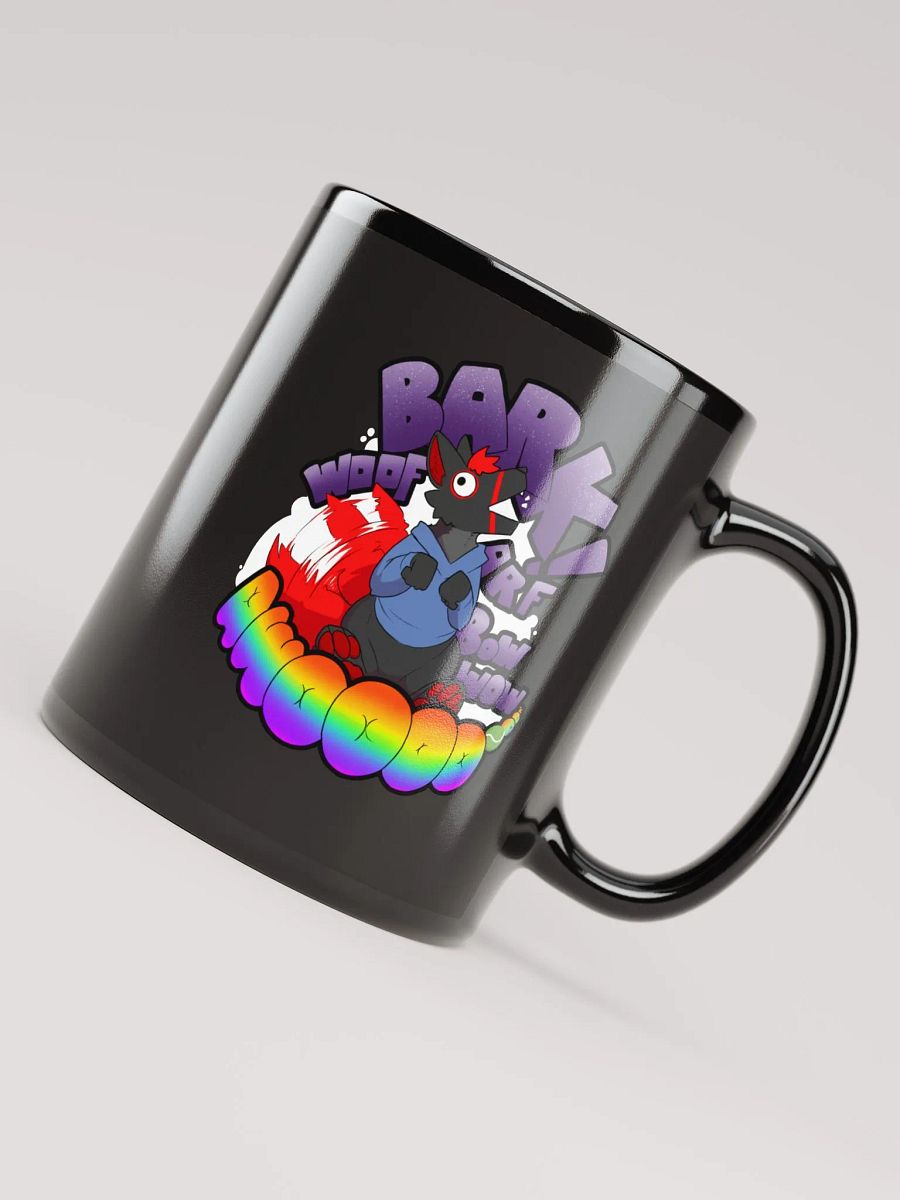 Barking Black Glossy Mug product image (7)