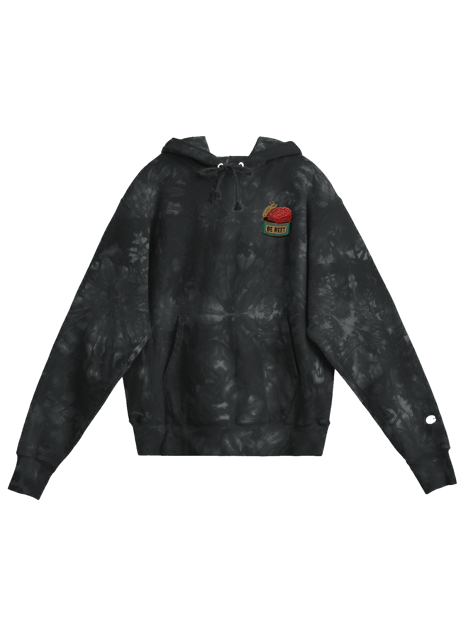 be reet tie dye hoodie product image (1)
