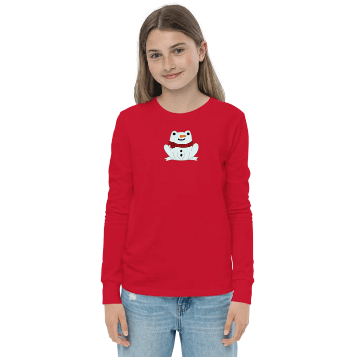 s0phmas Snow Froge Kids Longsleeve T-Shirt product image (19)