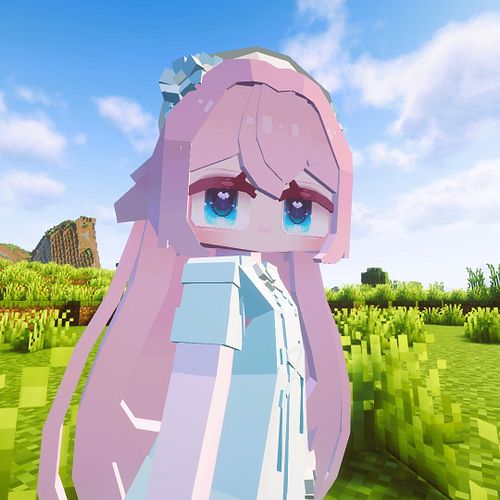Yes Steve Model | Cute chibi with heart eyes~ 💕(YSM version 2.2.1)

Check out the model here: https://minou-shop.fourthwall.c...
