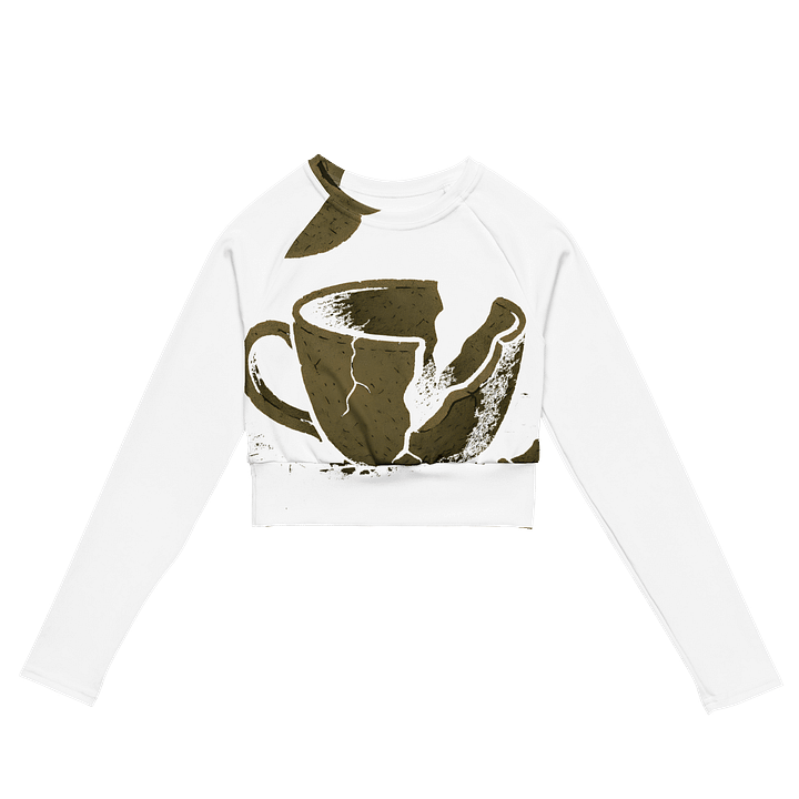 B as in betrayal long sleeve crop top product image (2)