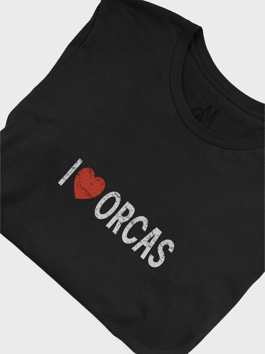 I Love Orcas T-Shirt product image (3)