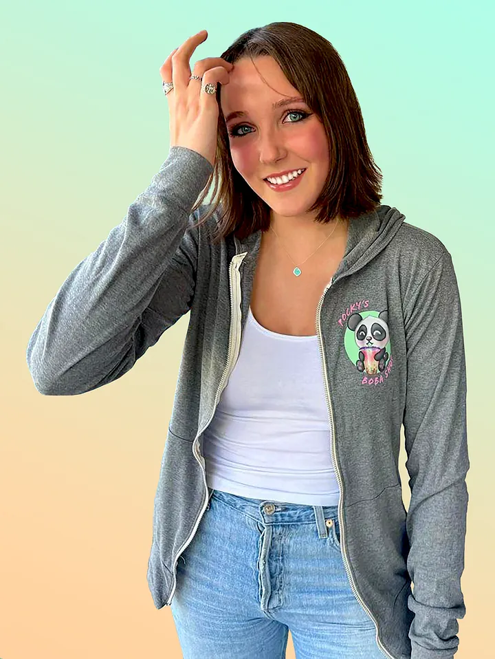 Pocky's Boba Shop Light Hoodie product image (1)