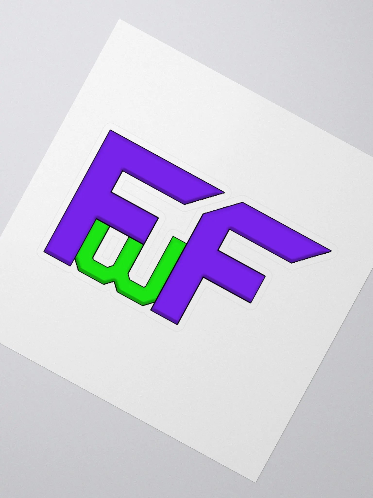 Failure With Friends - Abbreviated Logo Sticker product image (4)