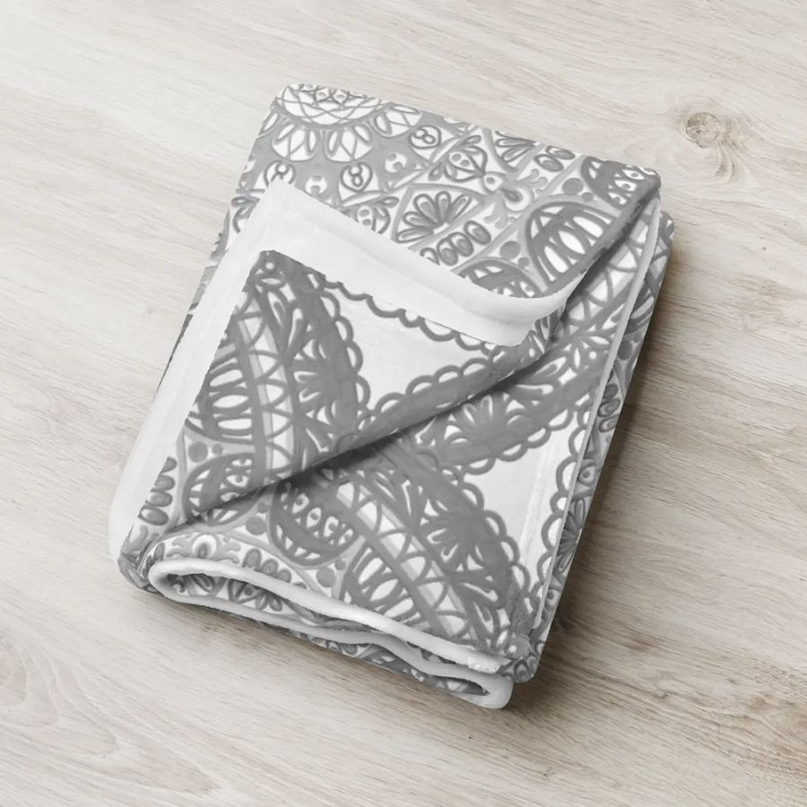 Mandala Dreams Throw Blanket product image (8)