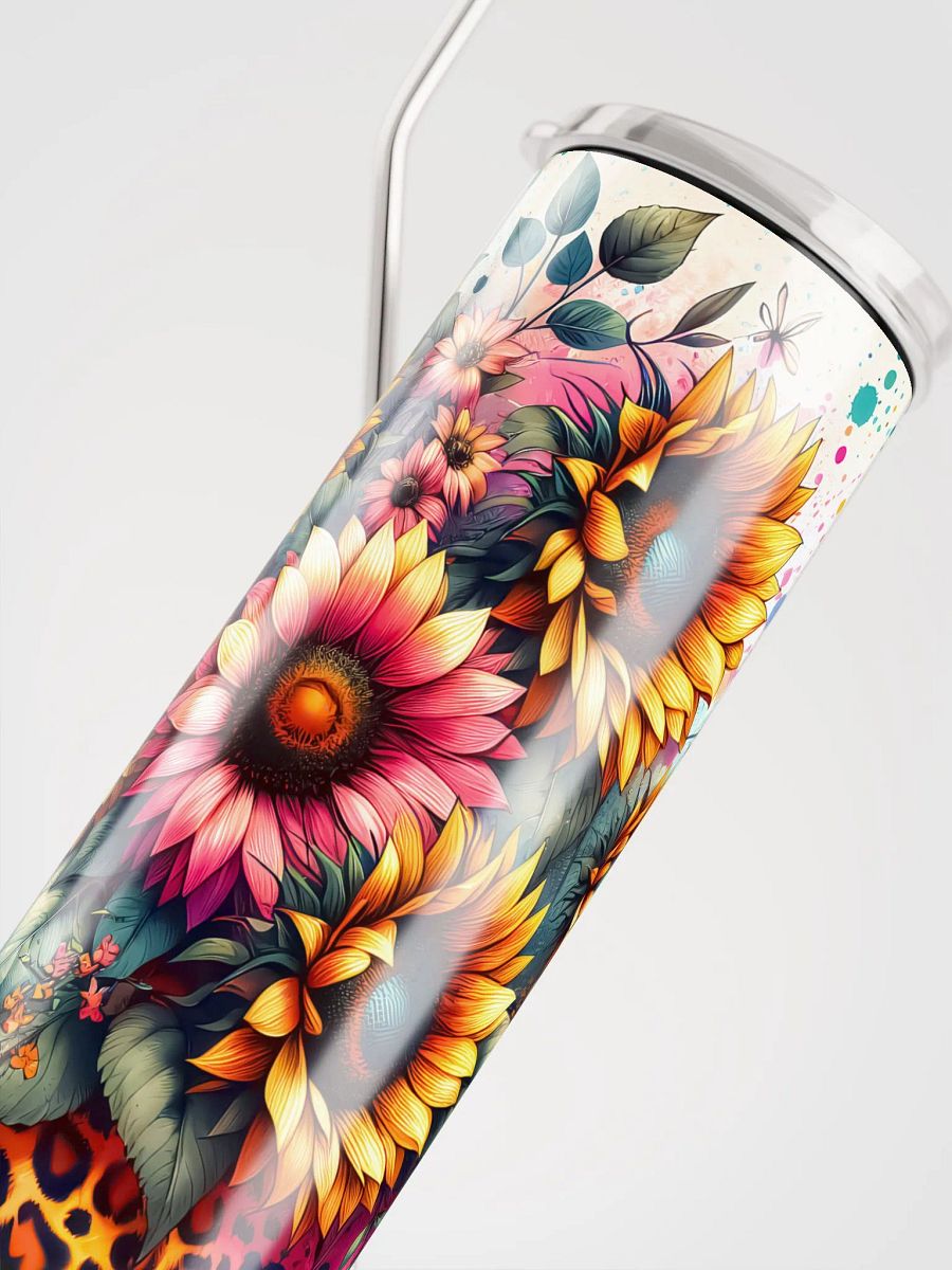 Sunflower Serenade Tumbler: Sip in Sunny Bliss! product image (6)