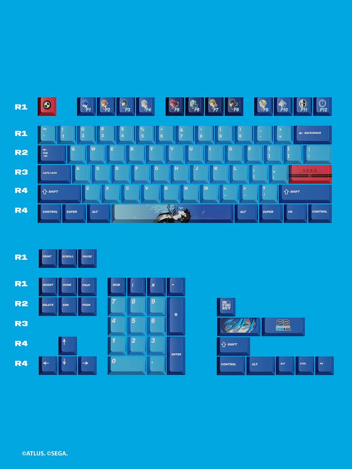 P3R Keycap Set product image (2)