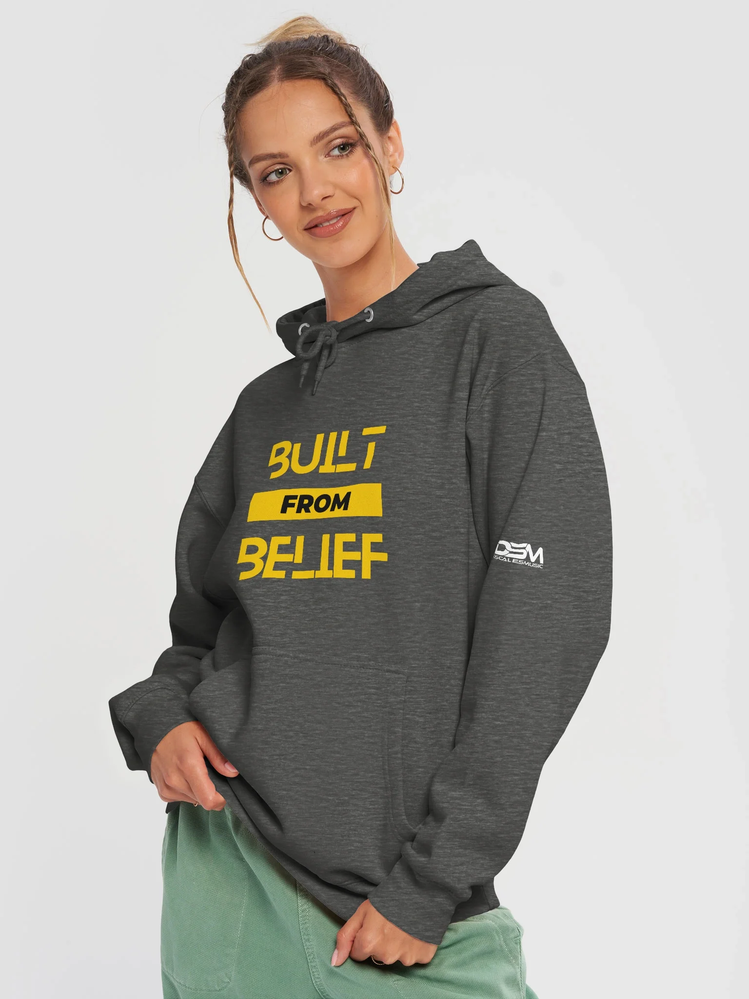 BUILT FROM BELIEF (RWYS) Unisex Premium Hoodie product image (9)