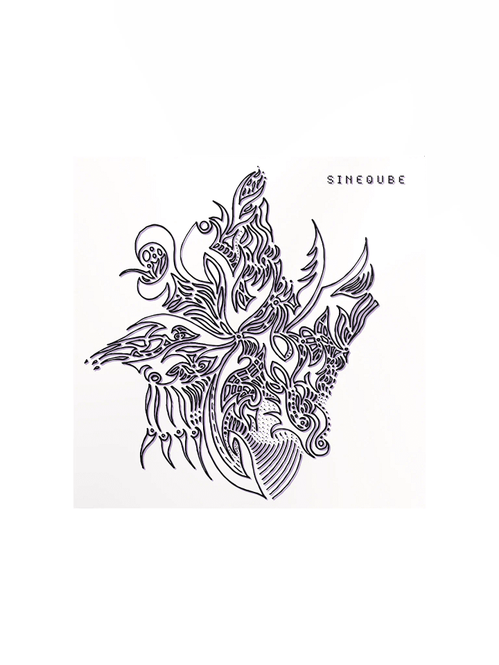 Album Cover Art Print Sineqube's "Abiogenesis" product image (2)