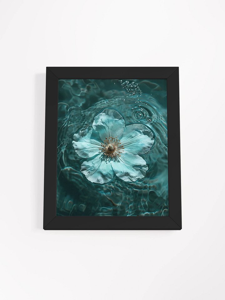 Ripple Bloom Framed Matte Poster product image (2)
