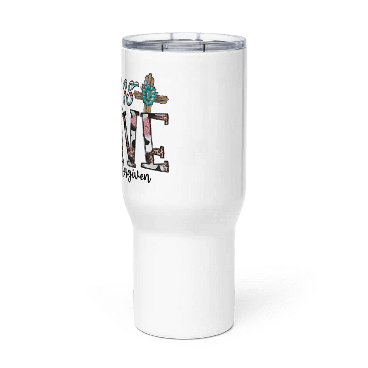 He Is Alive & I'm Forgiven - Travel Mug w/ Handle product image (3)