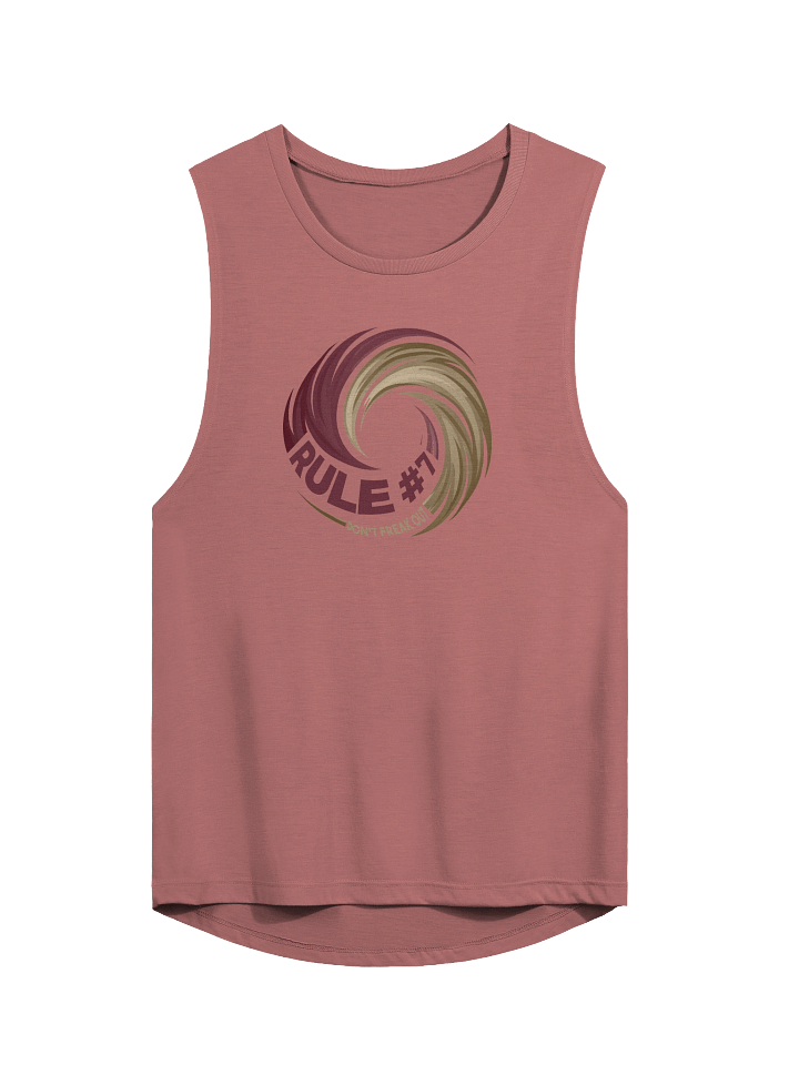 Rule #7 Women's Muscle Tank Garnet and Gold product image (8)