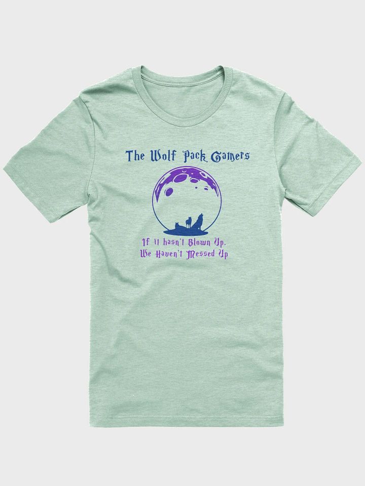 The Wolf Pack Gamers Gaming Motto Tee product image (1)
