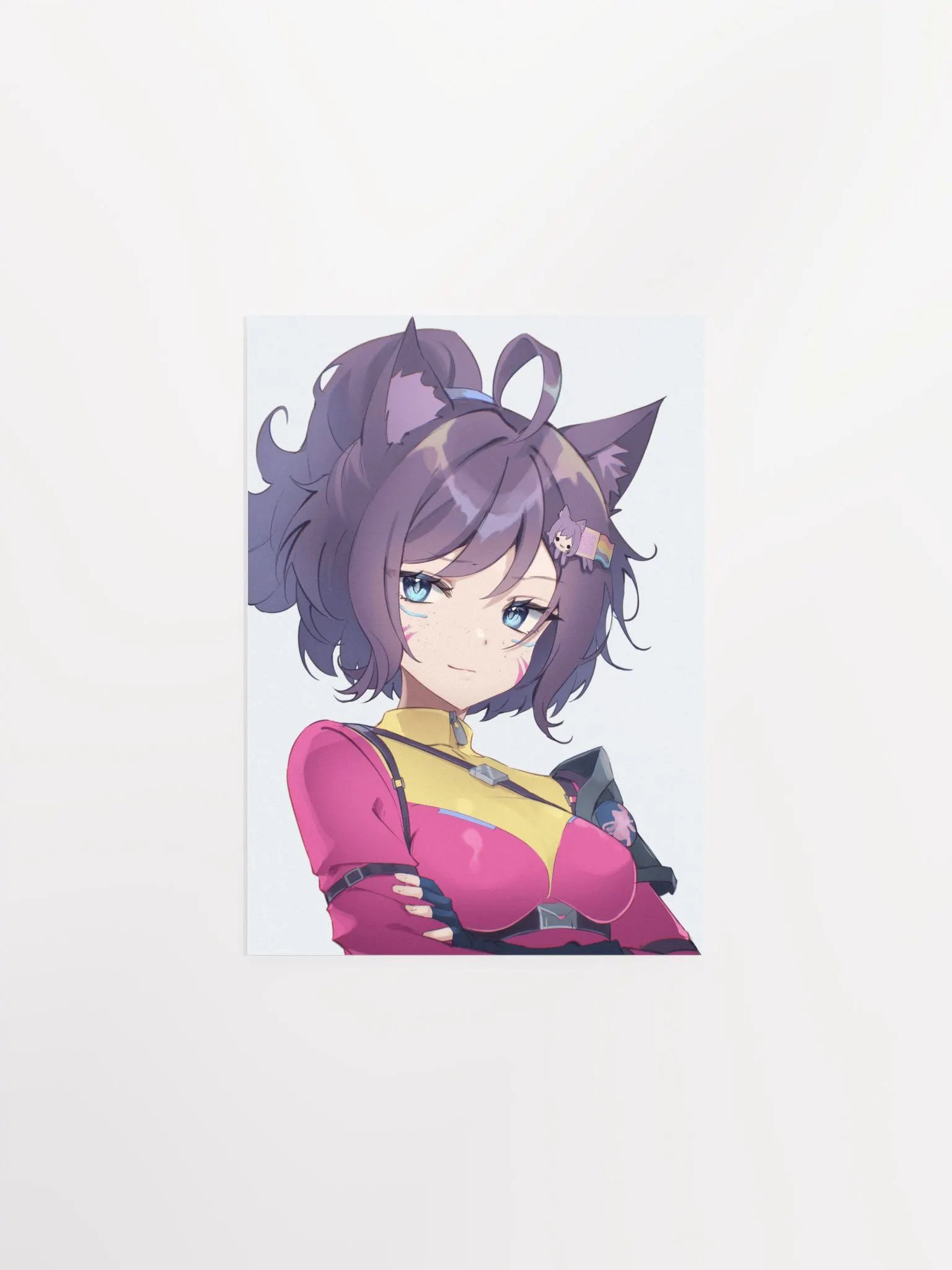 Pixel Kitten Poster Print product image (1)