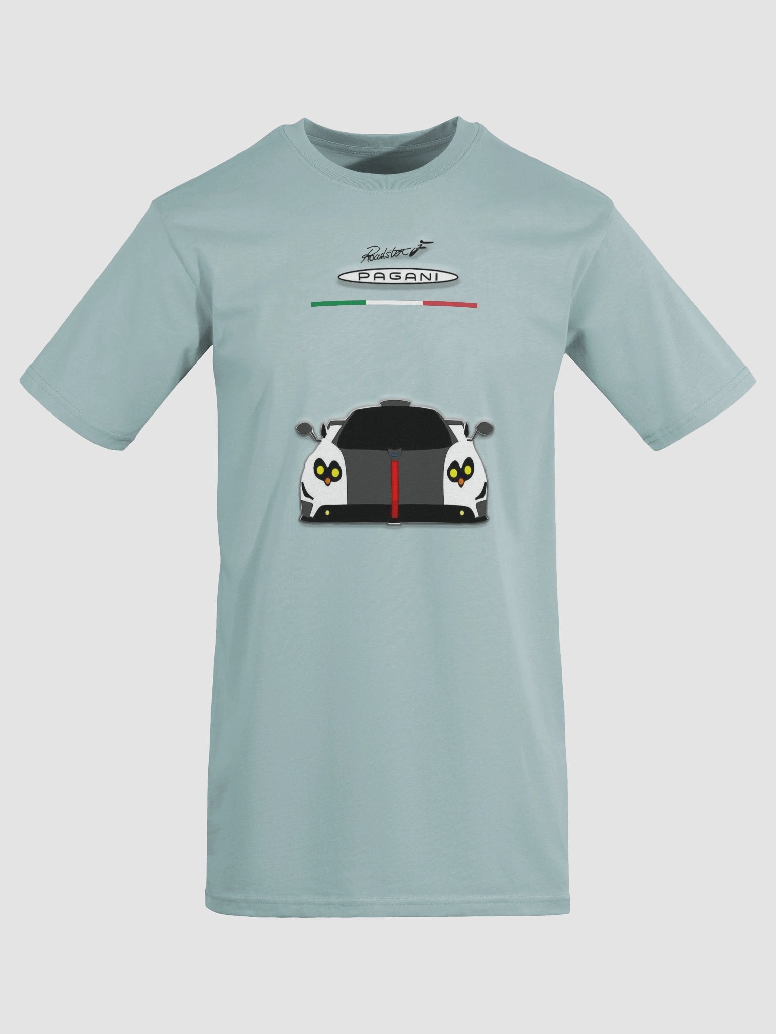 pagani zonda roadester italian flag strip product image (44)