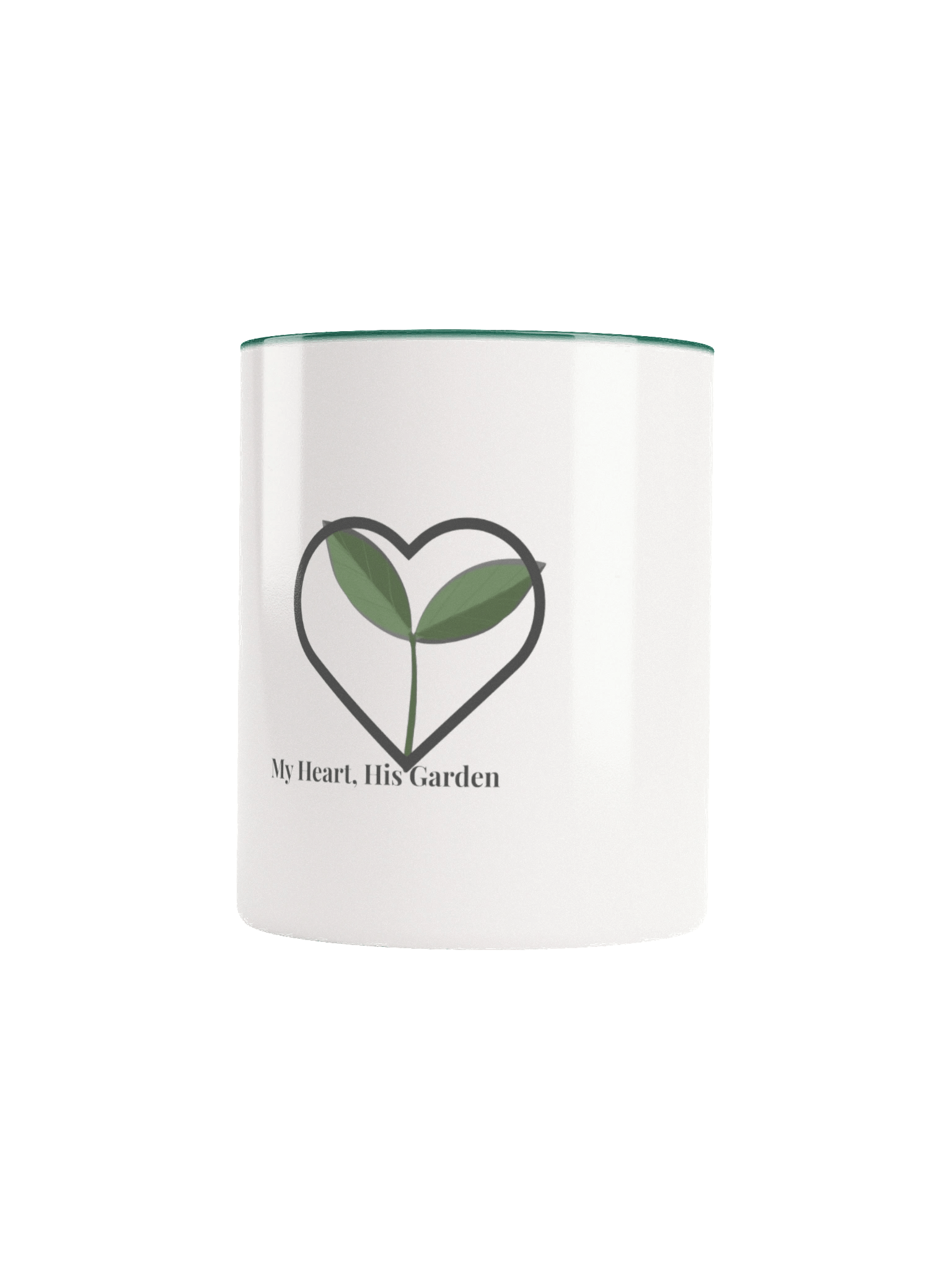 My Heart, His Garden Mug | Christian Wellness Ceramic Mug | Inspirational Prayer Coffee Cup product image (2)