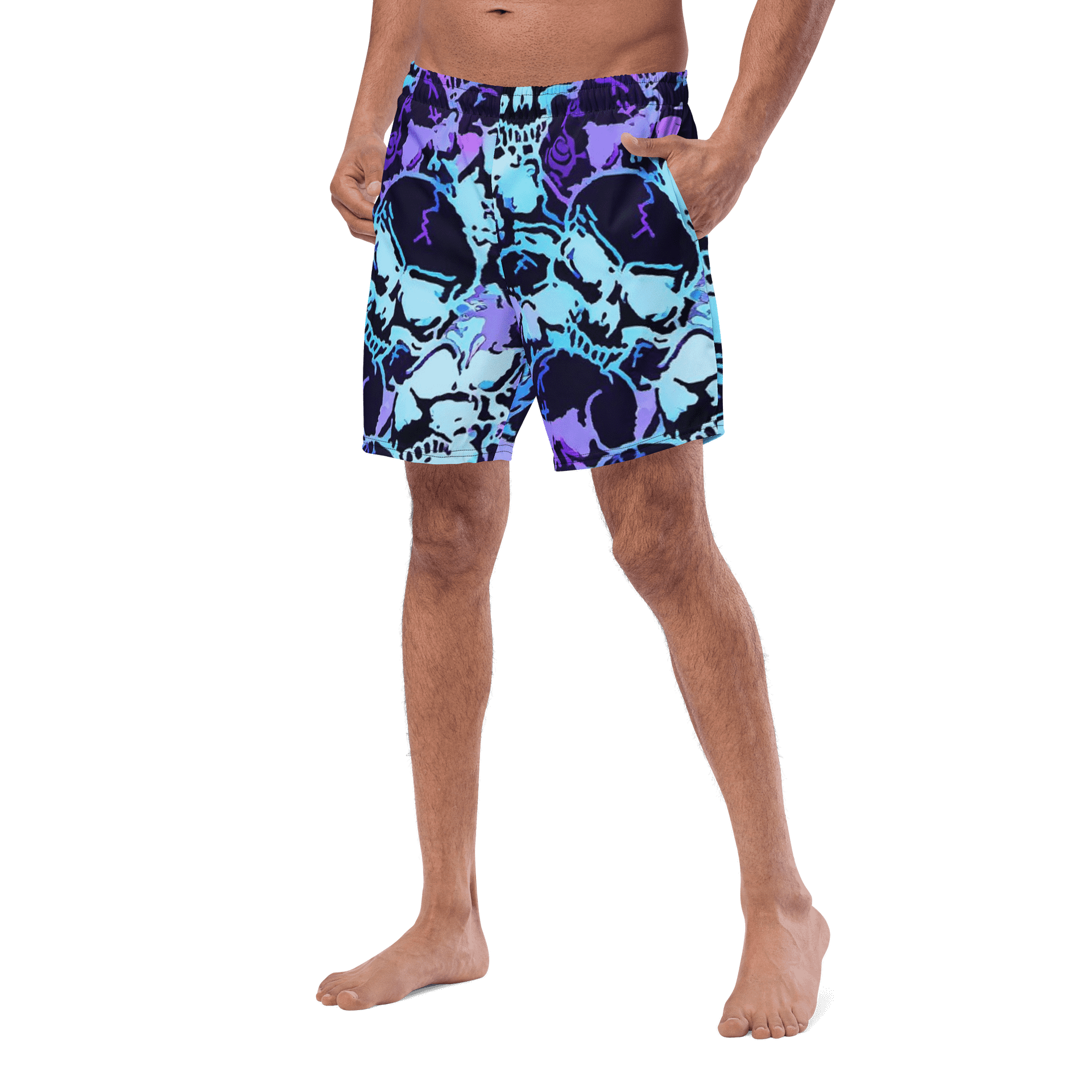 Men's Retro Wave Swim Trunks product image (2)