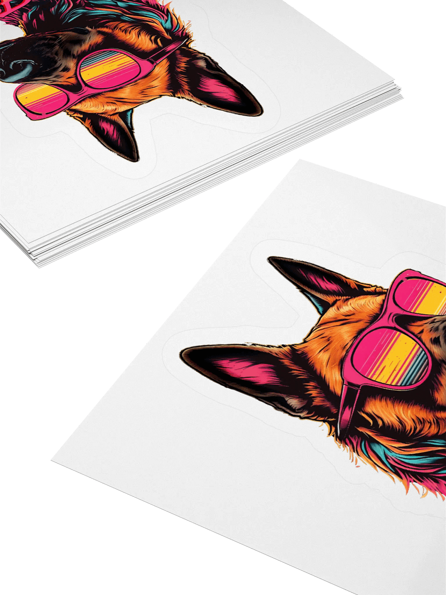 Stay Fierce Belgian Malinois K9 Sticker product image (4)