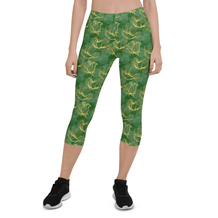 Golden Grove | Capri Leggings product image (1)