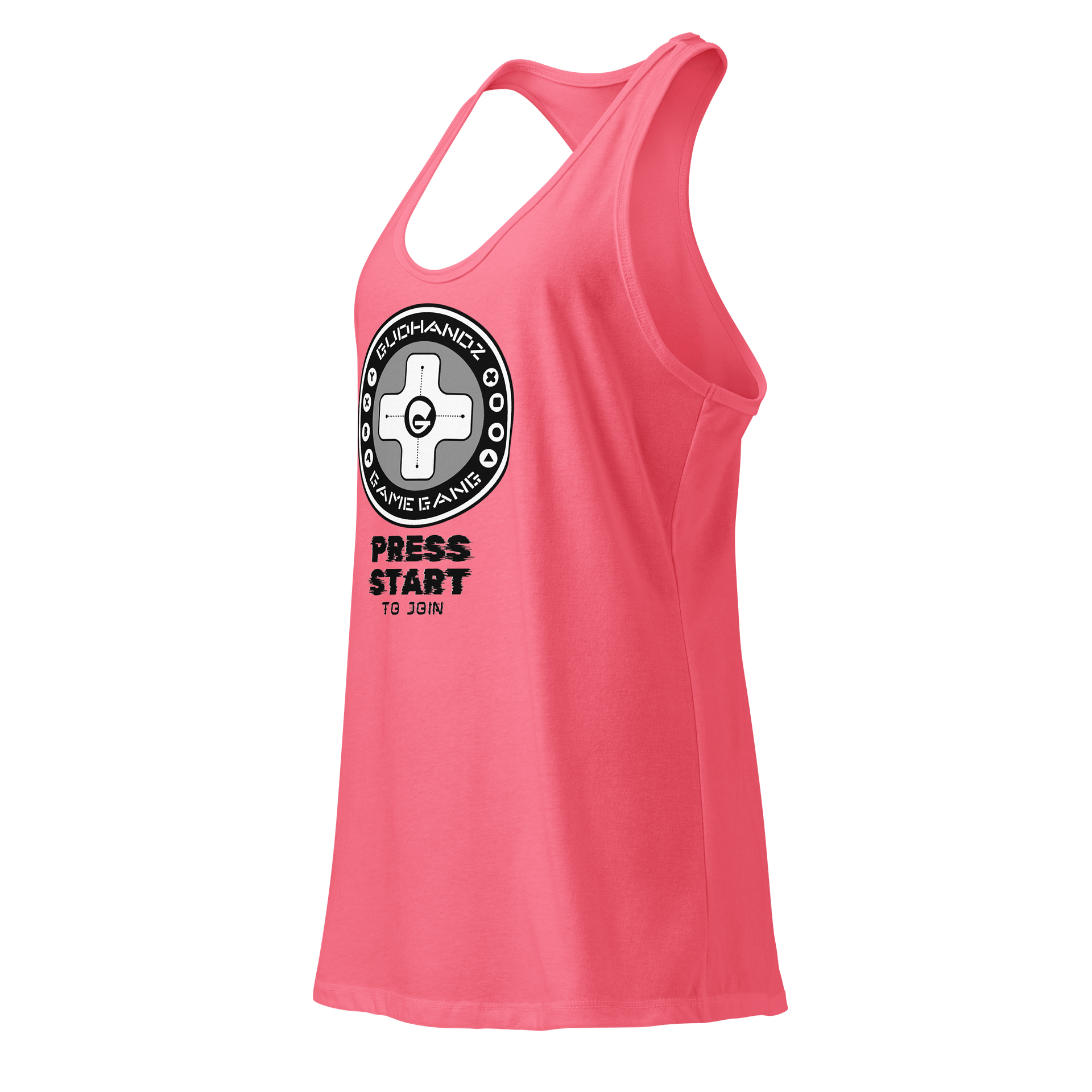 GUDHANDZ GG "Press Start" Racerback Tanktop product image (3)