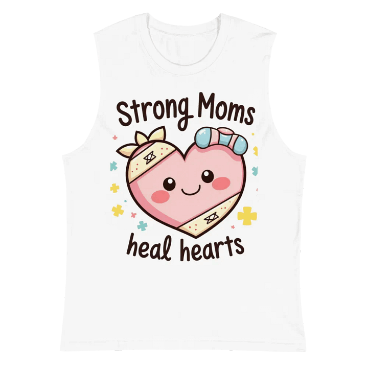 Strong moms, Heartfelt Healing Muscle Tank product image (2)