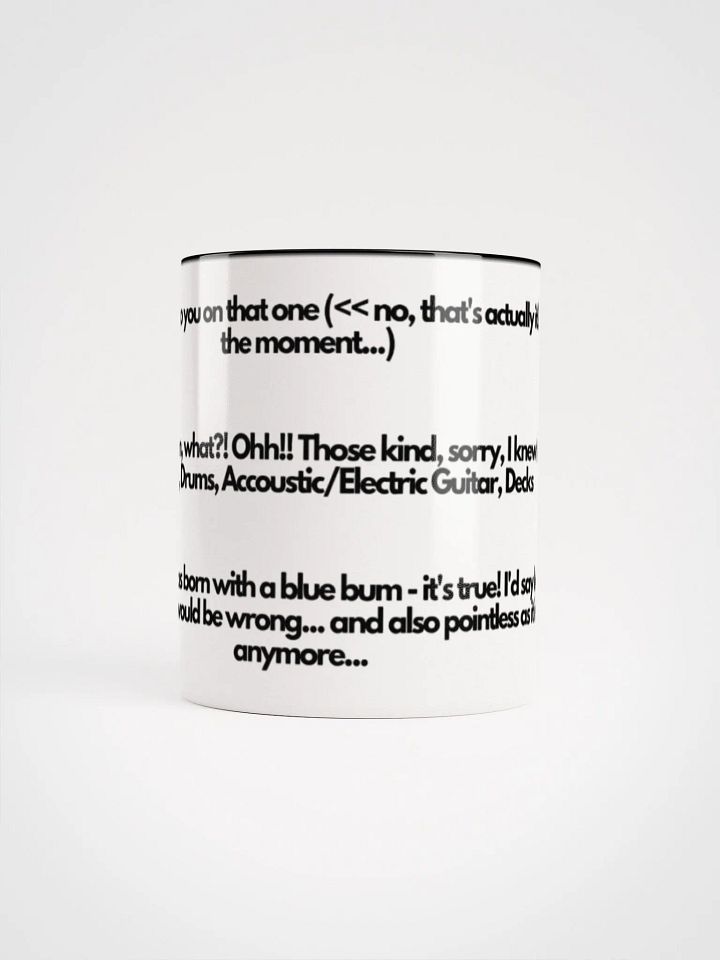 2006 Website Fav Quotes Mug Black / Blue product image (2)