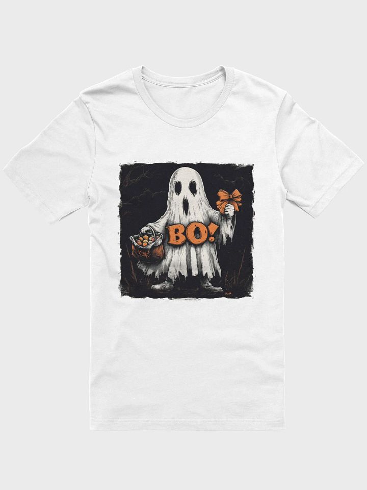 BO! Halloween Ghost (White T-shirt) product image (1)