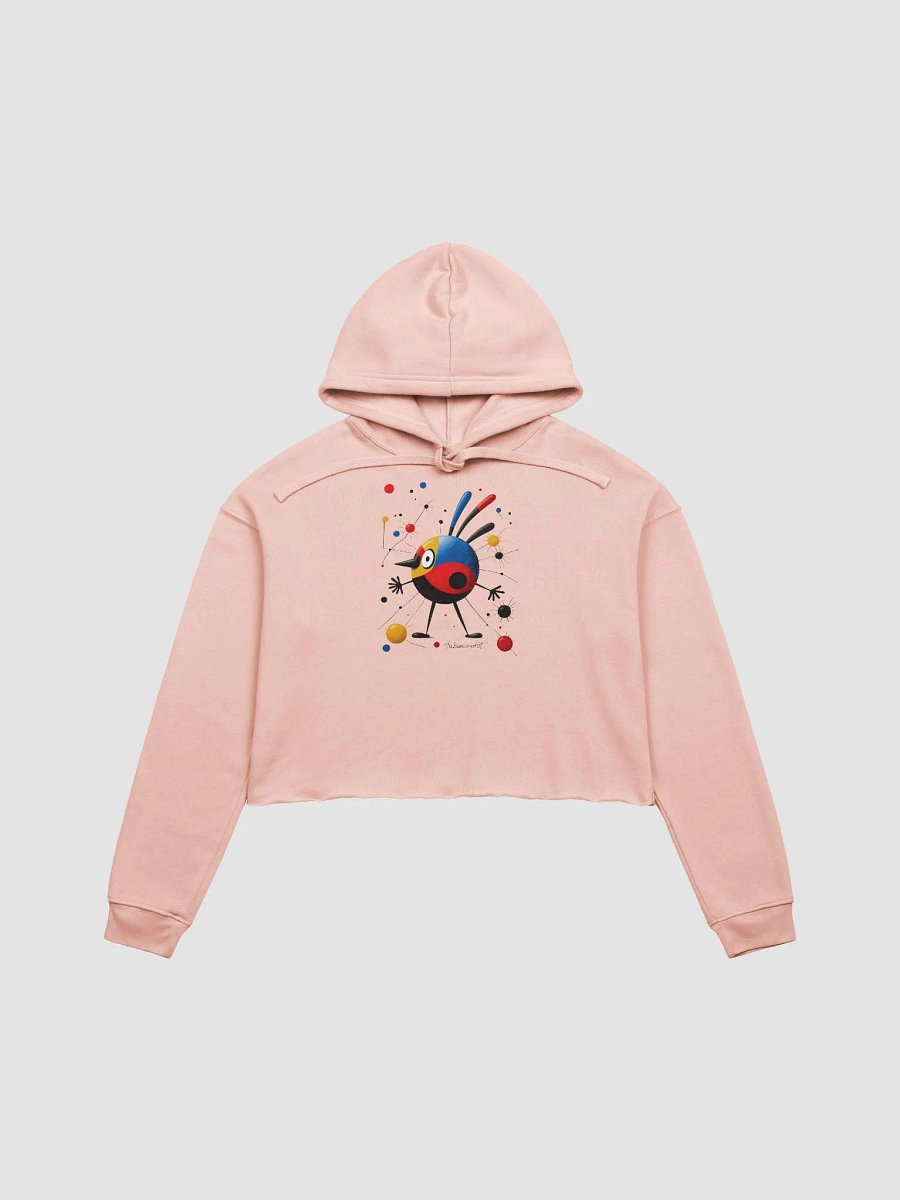 Bella+Canvas Fleece Crop Hoodie product image (4)