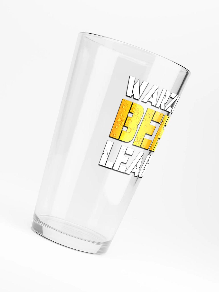 Warzone Beer League Pint Glass product image (6)