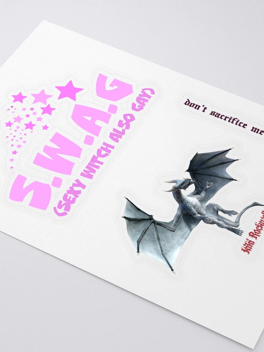'S.W.A.G. and Dragon' Stickers product image (3)