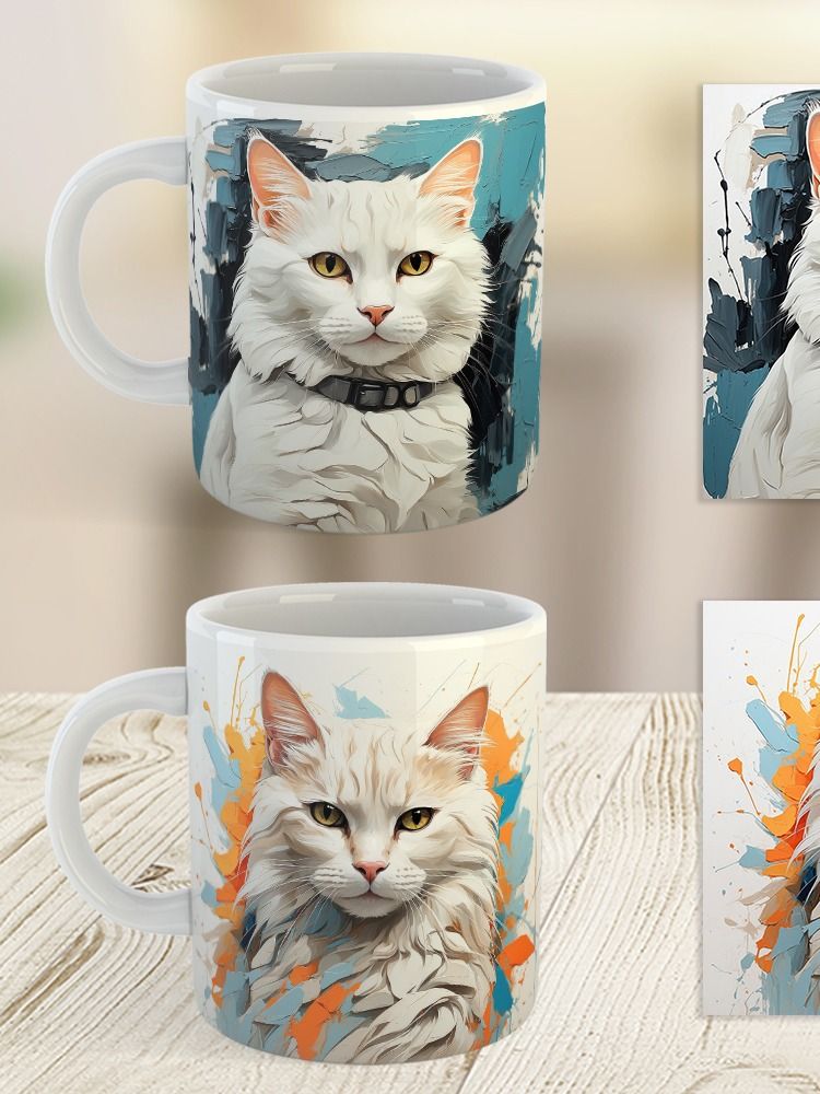 Curious Kitty Cat Mug product image (9)