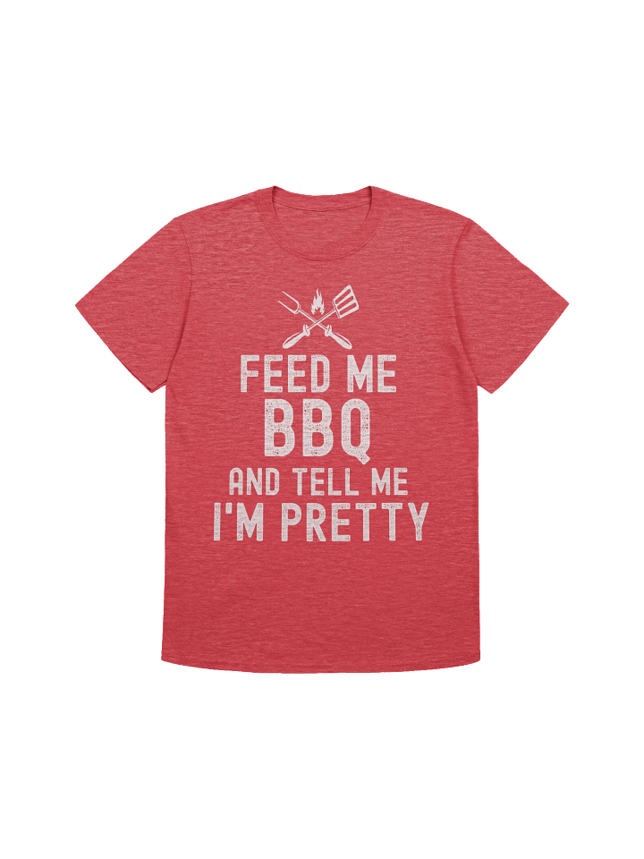 Feed Me BBQ and Tell Me I’m Pretty – Gildan Softstyle Unisex T-Shirt product image (1)