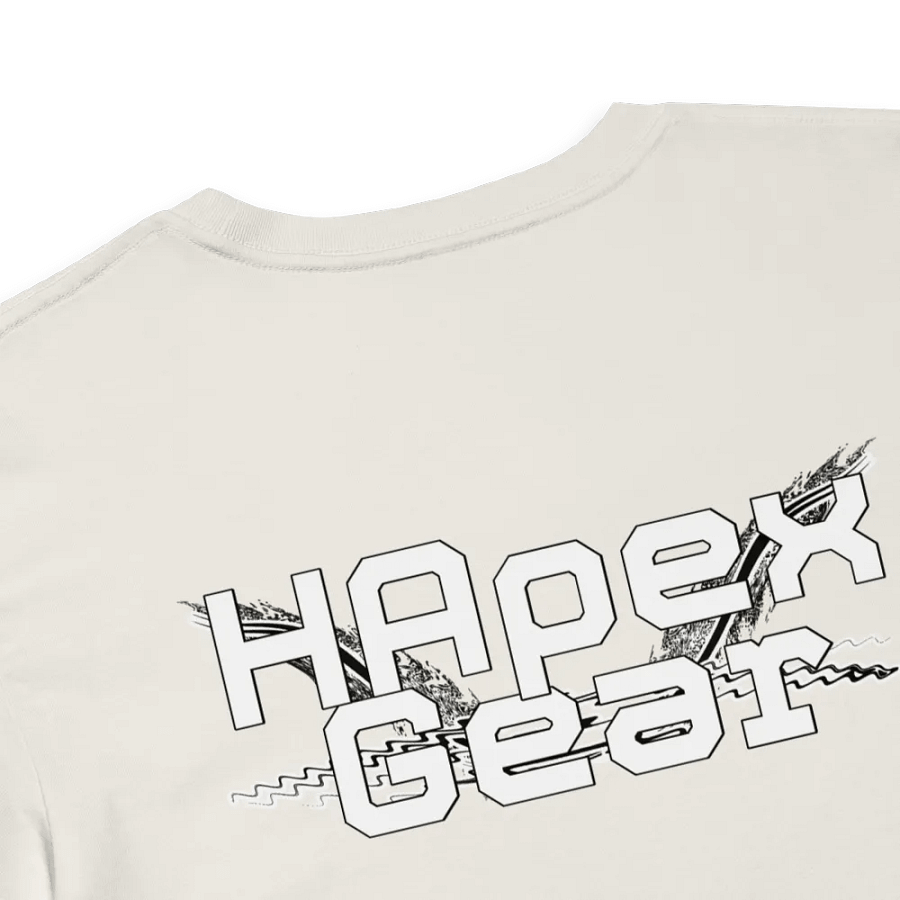 Women's Premium Crop Top - Embroidered - White HApex Gear Black Logo product image (6)